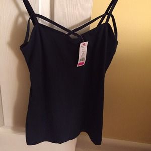 Garage navy blue camisole