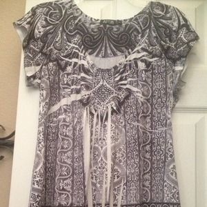 Ladies multi colored shirt