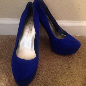 Blue Violet Jessica Simpson Pumps