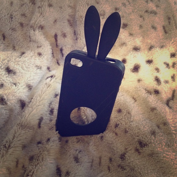 Rubber Charlotte Russe bunny iPhone 4/4s case