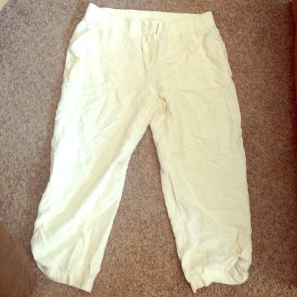 White linen pant size 16