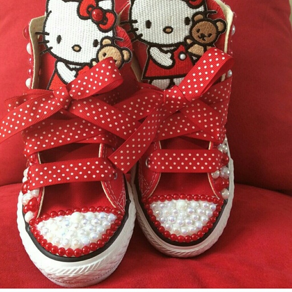 Custom made Hello Kitty Shoes
