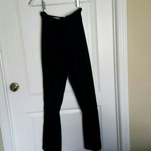 SOLD!! Black velvet trousers