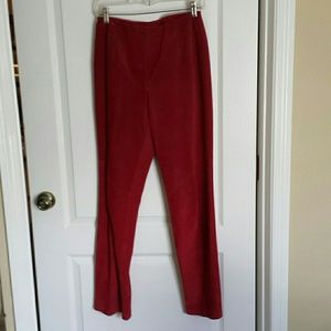 SOLD!!!  Suede trousers