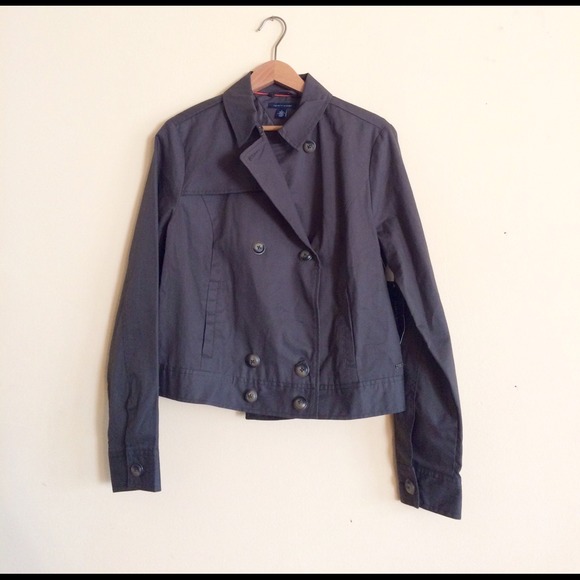 Olive Green Trench Jacket