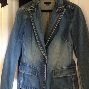 Gap denim blazer