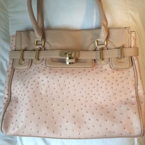 Aldo Pink Faux Leather Bag
