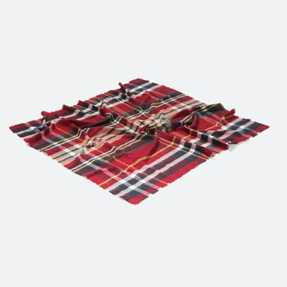 SOLD Zara Plaid Scarf - Picture 3 of 3