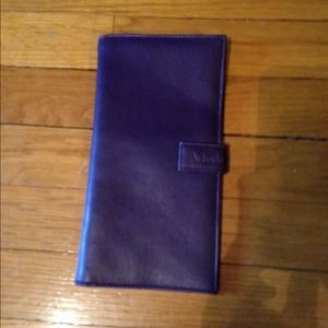 Purple passport case