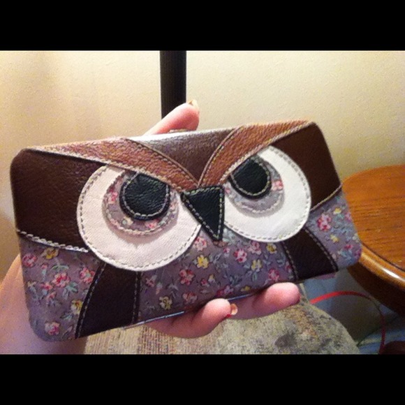 Floral Owl Wallet