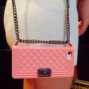 Chanel Pink Boy Bag iPhone 5/5S Case