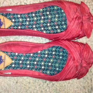 Red Bow Flats by Rocket Dog SALE