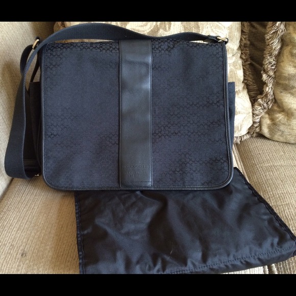 Coach messenger diaper/laptop bag