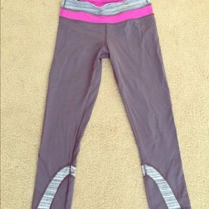 Lululemon grey, wee strip, and purple run inspires