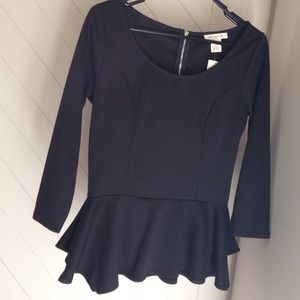 REDUCED! Arden B Peplum top!