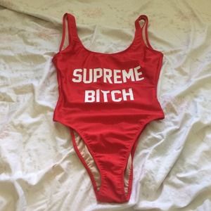 Married To The Mob Supreme Bitch Swimsuit