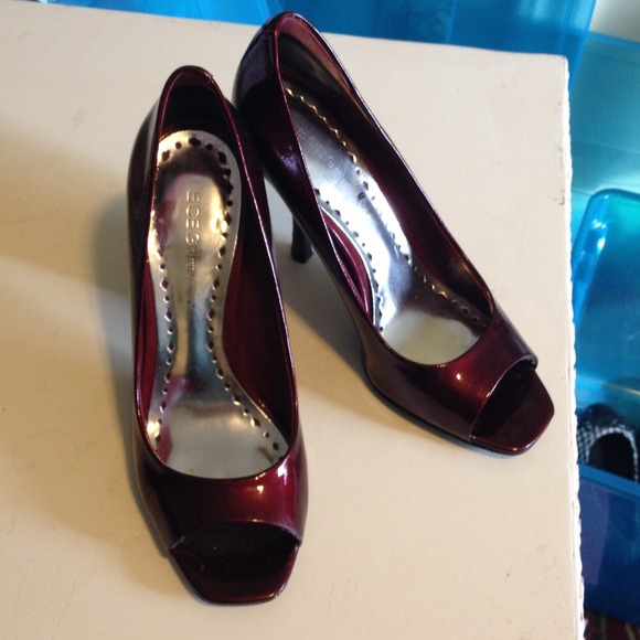 BCBG Open Toe Heels