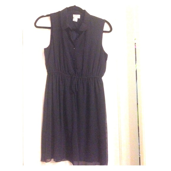 Navy blue dress