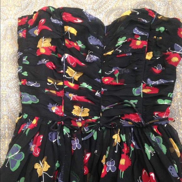 🚫SOLD🚫 🌻dress by Anna Sui for Anthropology🌺 - Picture 2 of 4