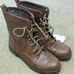 Brown boots