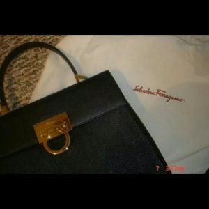 Authentic ferragamo handbag