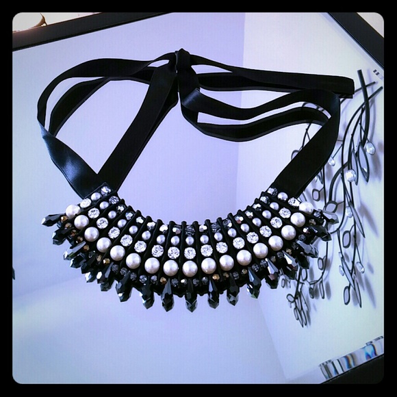 Swarovski Crystal & Pearl Necklace