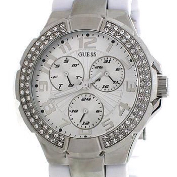 "FINAL REDUCTION" -Guess Swarovski Crystal Watch