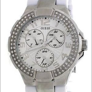 "FINAL REDUCTION" -Guess Swarovski Crystal Watch