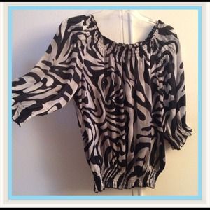 Zebra Print Shirt