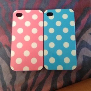 iPhone 4 polka dot cases