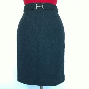 Banana Republic Wool Blend Tweed Skirt
