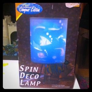 Brand New SPIN DECO LAMP!