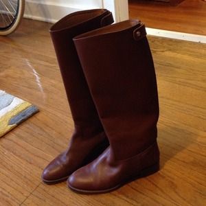 J. Crew field boots size 7 - Brown kindling