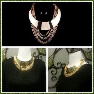 Gold Chunky Necklace