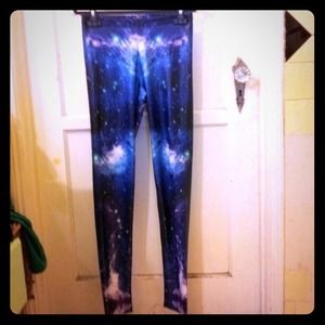 Urban outfitters galaxy leggings!