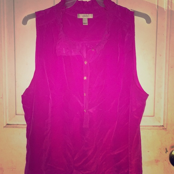 Jcrew magenta top