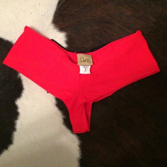 Red Lolli bikini bottoms