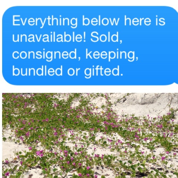 Everything below here is not available...