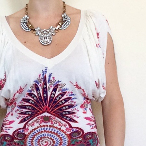 Free People Sweaters - Free People Floral Sweater Sz XS