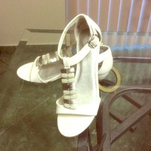 Skye white shoes