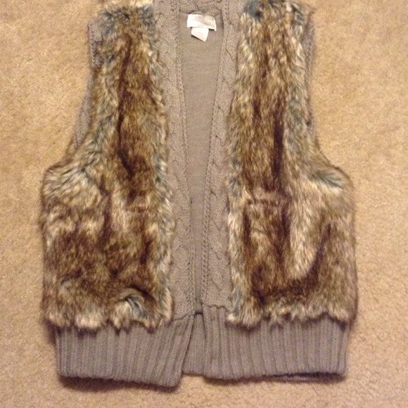 Forever 21 fur vest