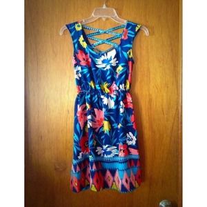 Sold! Criss Cross Back Dress with Pockets