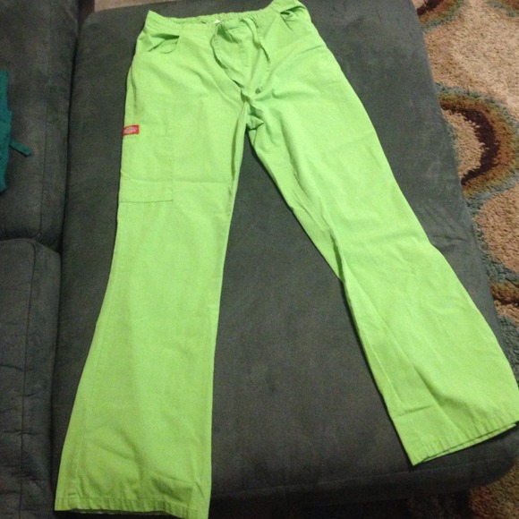 Dickies sweet Apple green scrub pant.