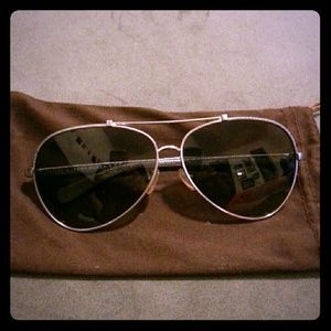 Tory Burch Aviator Sunglasses