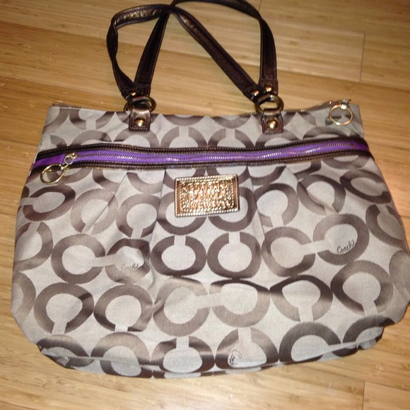 Coach poppy handbag