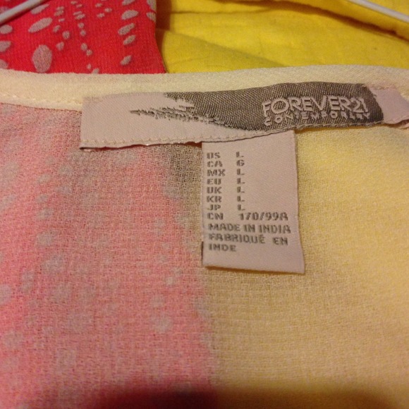 LARGE Forever 21 tank top shirt!!! - Picture 2 of 3