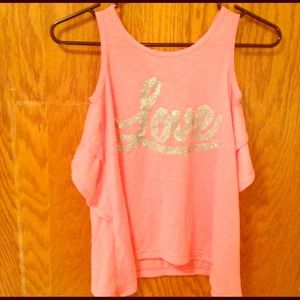 Pink LOVE shirt