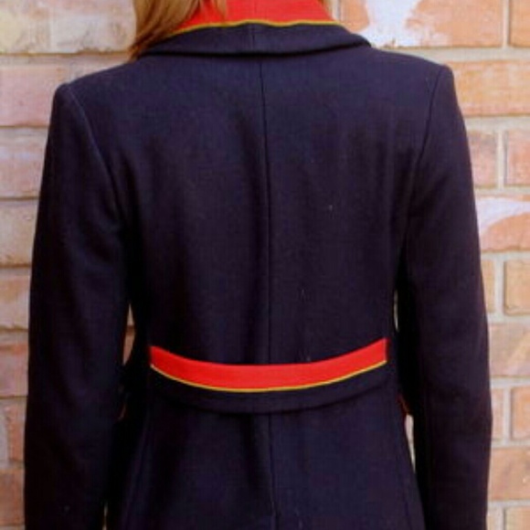 ❎SOLD!❎ Vintage 60s MOD Military Pea Coat XS - Picture 4 of 4