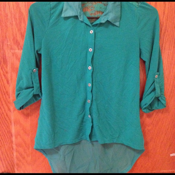 Blue cardigan/shirt