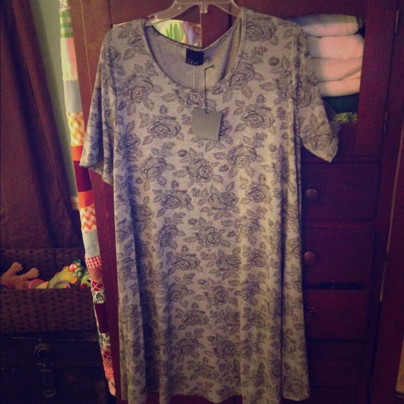 Asos rosette tshirt dress
